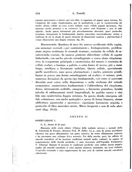 Archivio De Vecchi per l'anatomia patologica e la medicina clinica