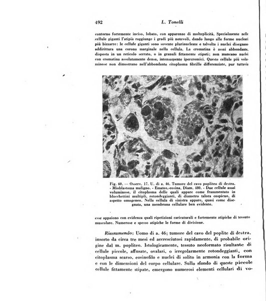 Archivio De Vecchi per l'anatomia patologica e la medicina clinica