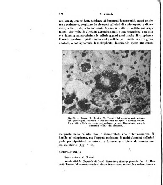 Archivio De Vecchi per l'anatomia patologica e la medicina clinica