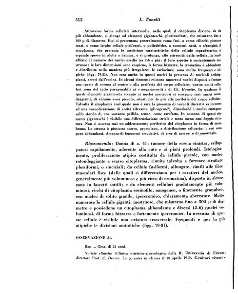 Archivio De Vecchi per l'anatomia patologica e la medicina clinica