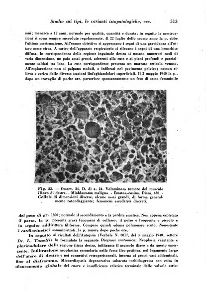 Archivio De Vecchi per l'anatomia patologica e la medicina clinica