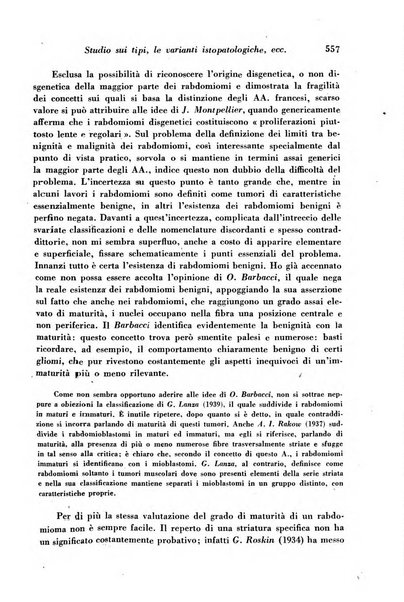 Archivio De Vecchi per l'anatomia patologica e la medicina clinica