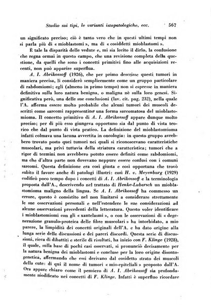 Archivio De Vecchi per l'anatomia patologica e la medicina clinica