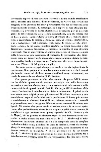 Archivio De Vecchi per l'anatomia patologica e la medicina clinica