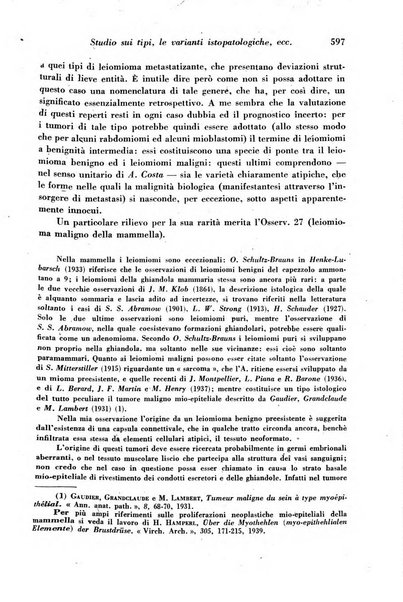 Archivio De Vecchi per l'anatomia patologica e la medicina clinica