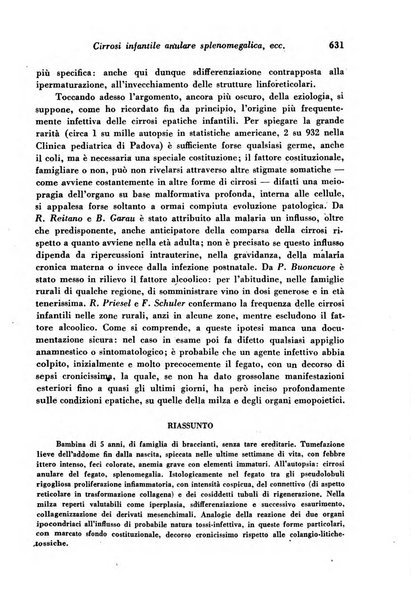 Archivio De Vecchi per l'anatomia patologica e la medicina clinica