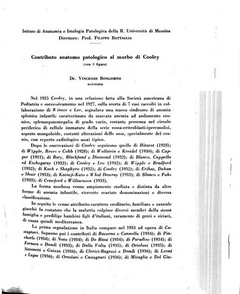 Archivio De Vecchi per l'anatomia patologica e la medicina clinica