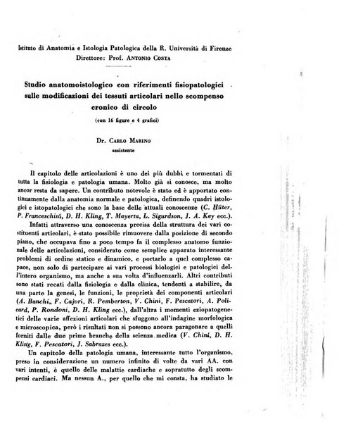 Archivio De Vecchi per l'anatomia patologica e la medicina clinica