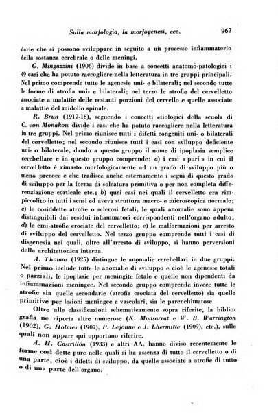 Archivio De Vecchi per l'anatomia patologica e la medicina clinica