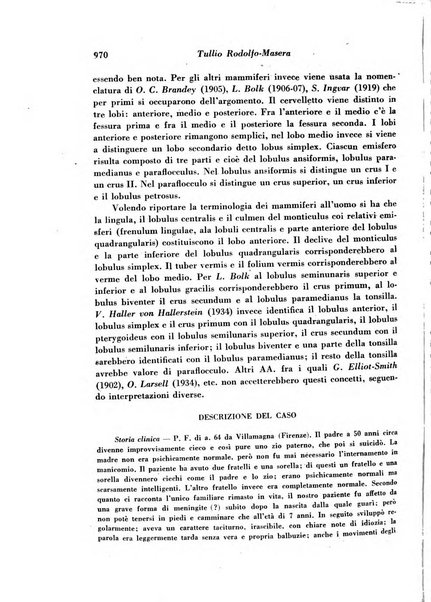 Archivio De Vecchi per l'anatomia patologica e la medicina clinica