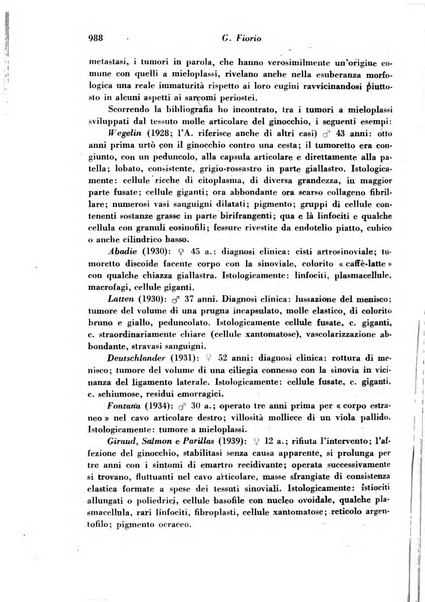 Archivio De Vecchi per l'anatomia patologica e la medicina clinica