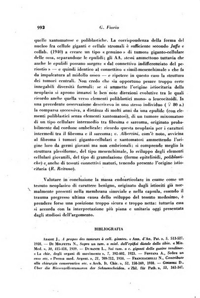 Archivio De Vecchi per l'anatomia patologica e la medicina clinica