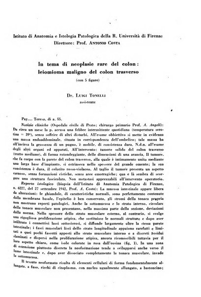 Archivio De Vecchi per l'anatomia patologica e la medicina clinica