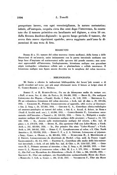 Archivio De Vecchi per l'anatomia patologica e la medicina clinica