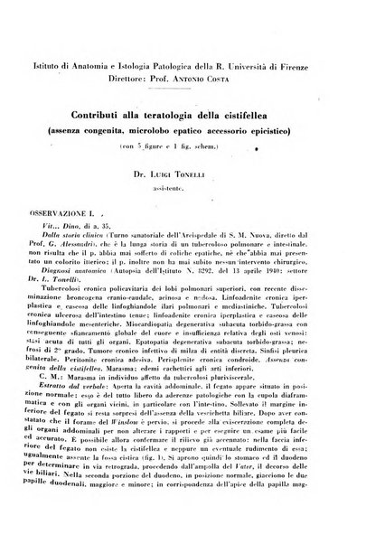 Archivio De Vecchi per l'anatomia patologica e la medicina clinica