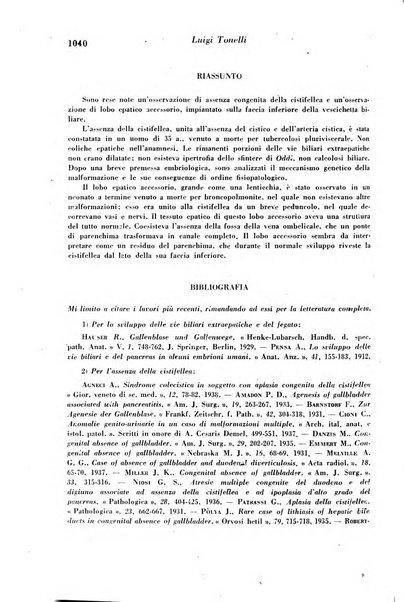 Archivio De Vecchi per l'anatomia patologica e la medicina clinica