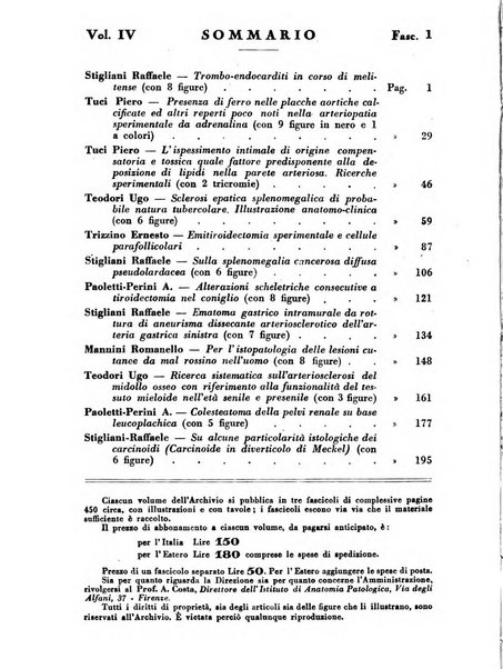 Archivio De Vecchi per l'anatomia patologica e la medicina clinica