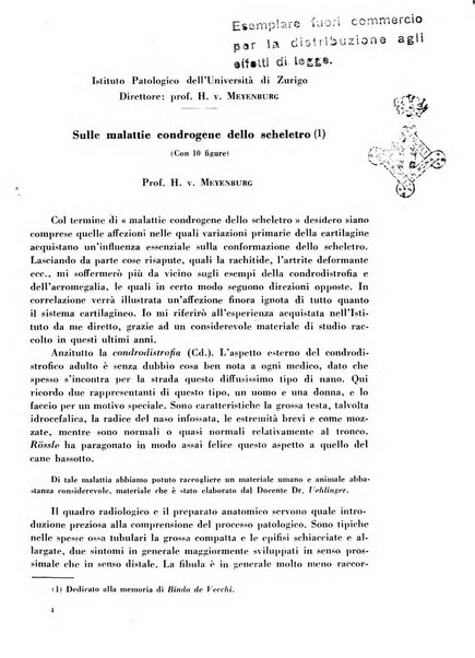 Archivio De Vecchi per l'anatomia patologica e la medicina clinica