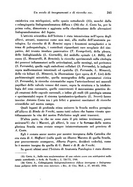 Archivio De Vecchi per l'anatomia patologica e la medicina clinica