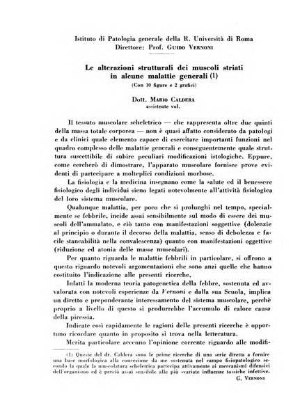 Archivio De Vecchi per l'anatomia patologica e la medicina clinica