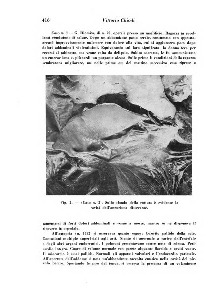 Archivio De Vecchi per l'anatomia patologica e la medicina clinica