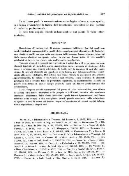 Archivio De Vecchi per l'anatomia patologica e la medicina clinica