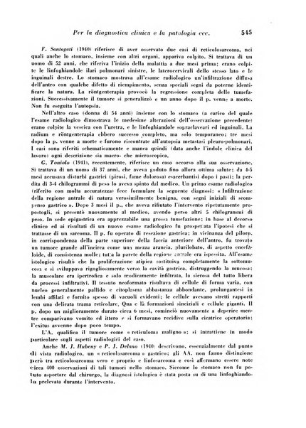 Archivio De Vecchi per l'anatomia patologica e la medicina clinica