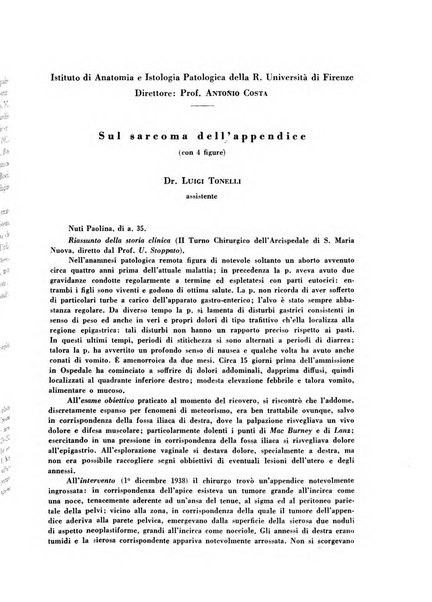 Archivio De Vecchi per l'anatomia patologica e la medicina clinica