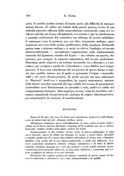 Archivio De Vecchi per l'anatomia patologica e la medicina clinica