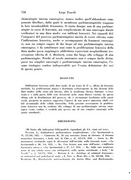 Archivio De Vecchi per l'anatomia patologica e la medicina clinica