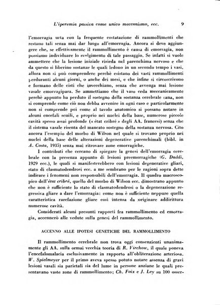 Archivio De Vecchi per l'anatomia patologica e la medicina clinica