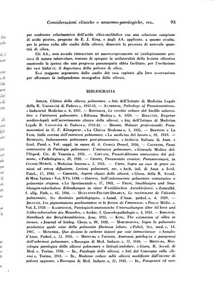 Archivio De Vecchi per l'anatomia patologica e la medicina clinica