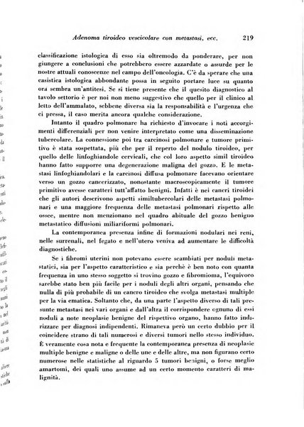 Archivio De Vecchi per l'anatomia patologica e la medicina clinica