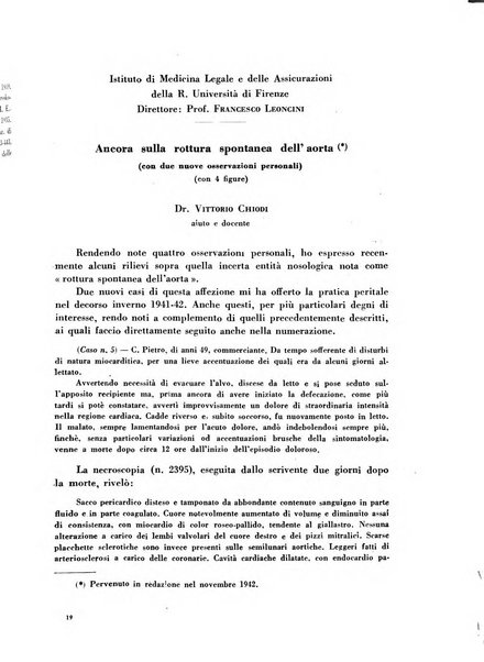 Archivio De Vecchi per l'anatomia patologica e la medicina clinica