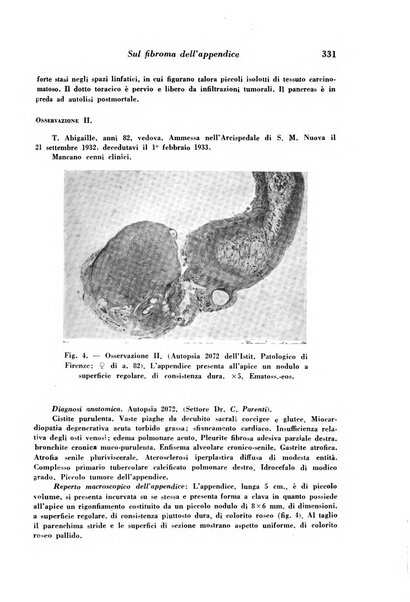 Archivio De Vecchi per l'anatomia patologica e la medicina clinica