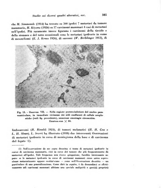 Archivio De Vecchi per l'anatomia patologica e la medicina clinica