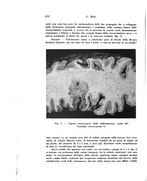 Archivio De Vecchi per l'anatomia patologica e la medicina clinica