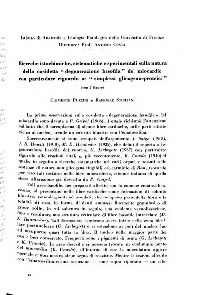 Archivio De Vecchi per l'anatomia patologica e la medicina clinica