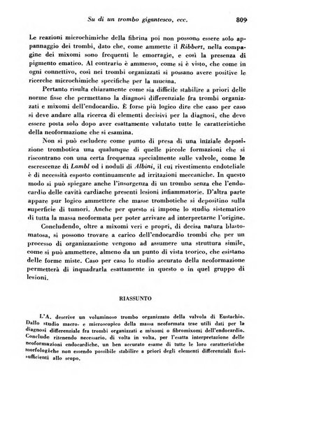 Archivio De Vecchi per l'anatomia patologica e la medicina clinica