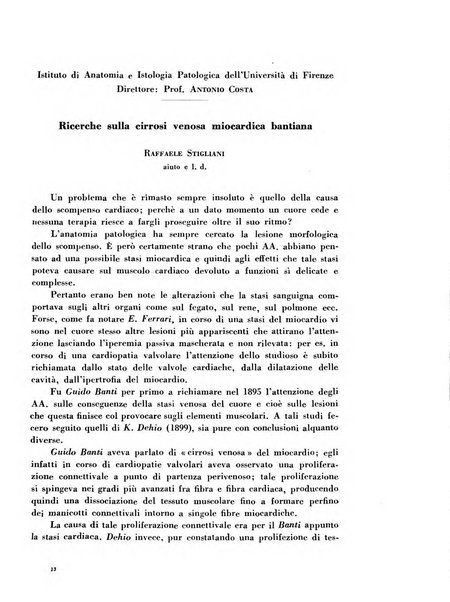 Archivio De Vecchi per l'anatomia patologica e la medicina clinica