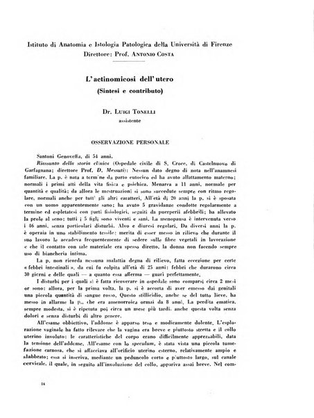 Archivio De Vecchi per l'anatomia patologica e la medicina clinica