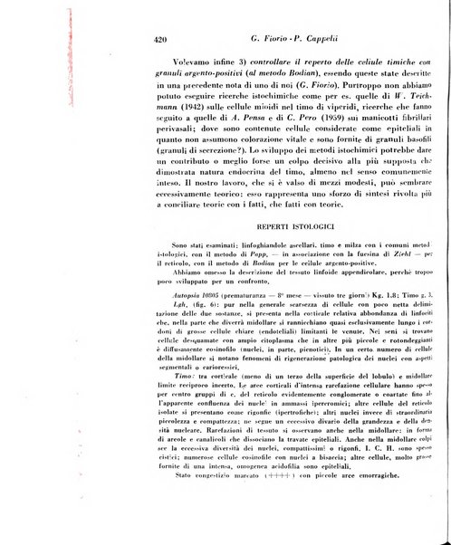 Archivio De Vecchi per l'anatomia patologica e la medicina clinica