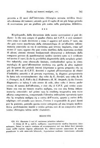 Archivio De Vecchi per l'anatomia patologica e la medicina clinica