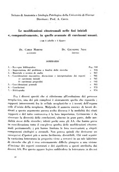 Archivio De Vecchi per l'anatomia patologica e la medicina clinica