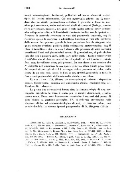 Archivio De Vecchi per l'anatomia patologica e la medicina clinica