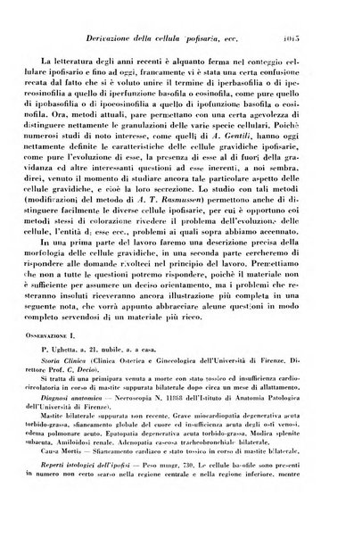 Archivio De Vecchi per l'anatomia patologica e la medicina clinica