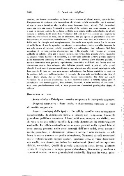 Archivio De Vecchi per l'anatomia patologica e la medicina clinica