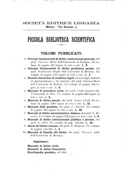 Archivio del diritto pubblico e dell'amministrazione italiana organo dell'Associazione per lo studio del diritto pubblico italiano