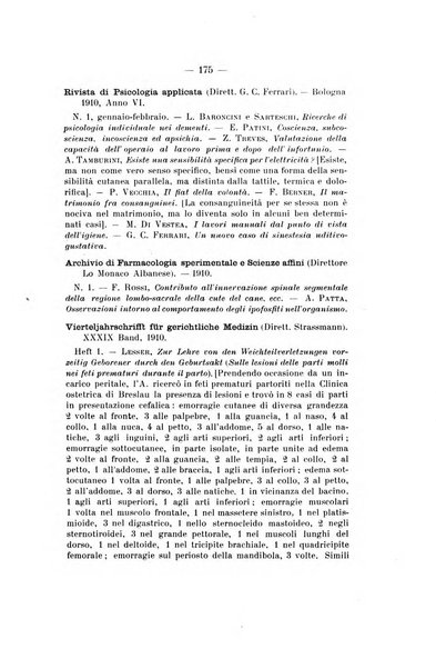 Archivio di antropologia criminale, psichiatria e medicina legale organo ufficiale della Associazione italiana di medicina legale e delle assicurazioni