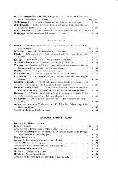 Archivio di antropologia criminale, psichiatria e medicina legale organo ufficiale della Associazione italiana di medicina legale e delle assicurazioni